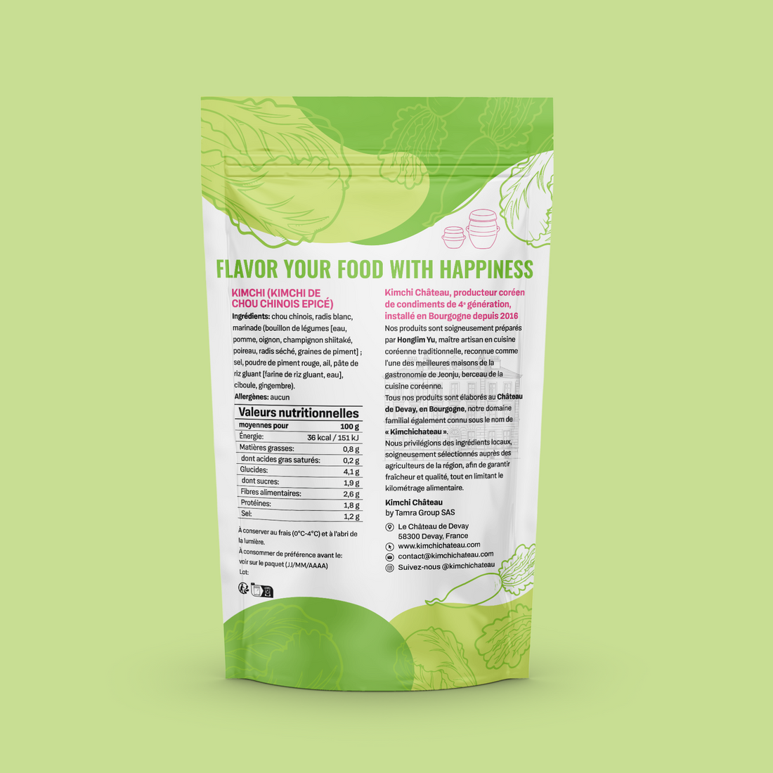 Kimchi Vegan <br>270g